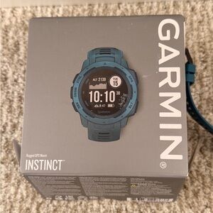 Garmin Instinct GPS Watch - Blue